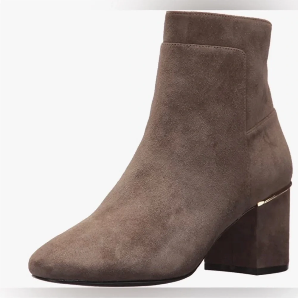 Cole Haan Arden Grand Bootie in Morel Suede Size 9.5B